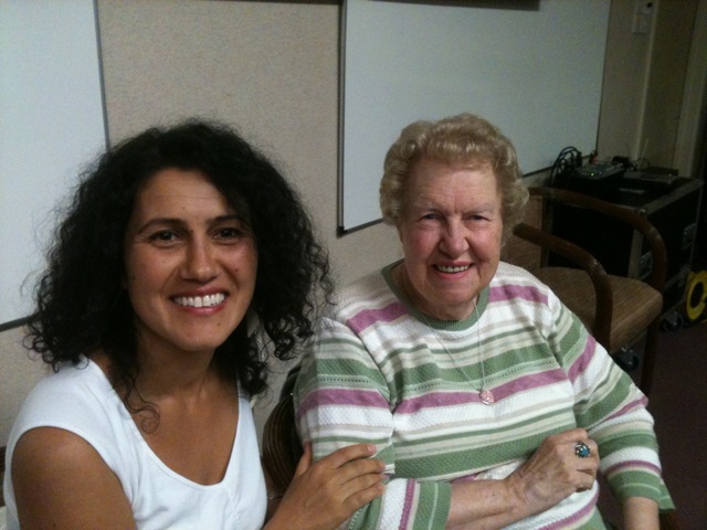 With Dolores in 2010 With Dolores in 2010